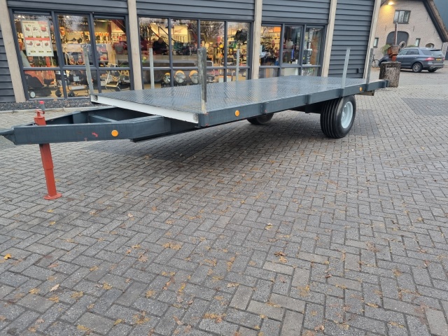 ZELFBOUW bakkenwagen enkelas