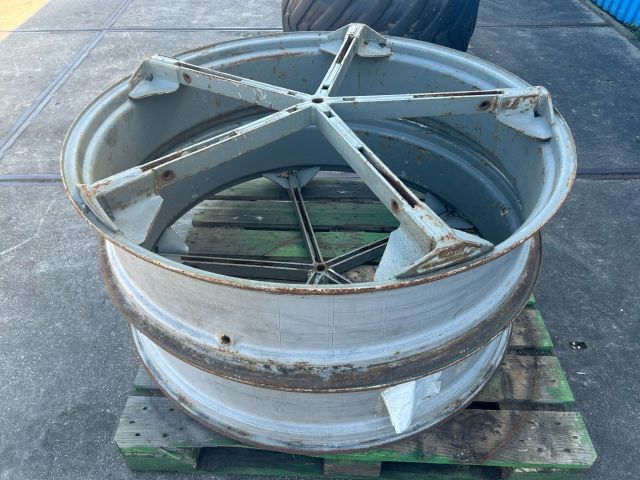 2 Molcon velgen dubbelwiel 11,5x48 Grijs