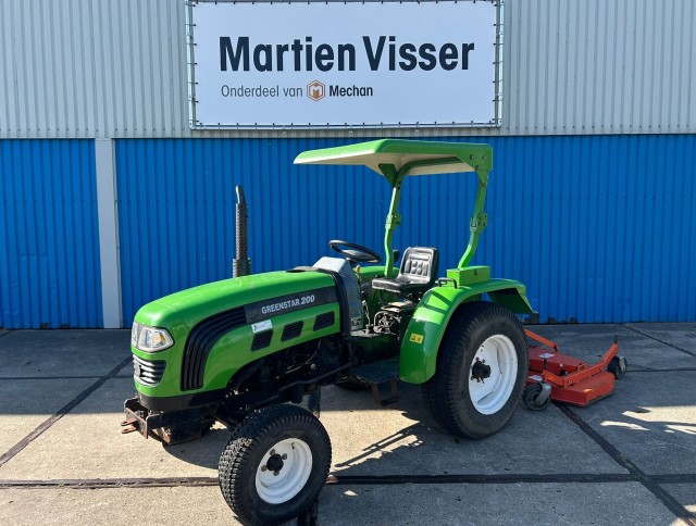 Greenstar FT 200 mini+Boxer cirkelmaaier