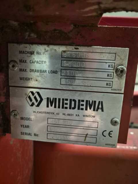 Miedema 11ton kipkar